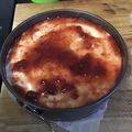 El cooksnap de Lidia Recamales cuando hizo Tarta de queso Philadelphia rápida en Thermomix.