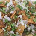 Saira Abdullah's cooksnap of when they made Chana Chat.