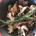 El cooksnap de nachoro cuando hizo Chuletas de cerdo con ajo y perejil.