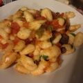 El cooksnap de Monica Abalo cuando hizo Salsa putanesca.