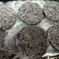 El cooksnap de Mari Davyt cuando hizo Hamburguesa de porotos negros y repollo colorado.