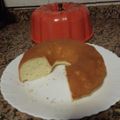 El cooksnap de Laura Varas cuando hizo Budín /bizcochuelo de naranja essen 18 cm +savarin.