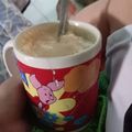 El cooksnap de Anggie Vera cuando hizo Café tres leches.