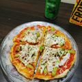 Soma Roy's cooksnap of when they made ঈস্ট ছাড়া পিৎজা (Yeast chhara pizza recipe in Bengali).
