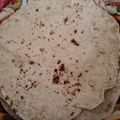 Misbah Rasheed Qureshì's cooksnap of when they made Chapati.