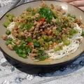 黃獅虎 的 四季豆肉醬麵 cooksnap