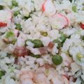 El cooksnap de Carmeta cuando hizo Ensalada de arroz con gambas.