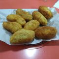 El cooksnap de pocha cuando hizo Croquetas de papa con queso 😊.