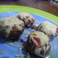 El cooksnap de Fabiola P. cuando hizo Portobello rellenos de champignons ©.
