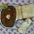 Nilam Lakhani's cooksnap of when they made ભાજી પાઉં બોમ્બે સ્ટાઇલ.