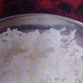 Naitasha Sharma का कुकस्नैप जब उन्होंने स्टीम व्हाइट पुलाव (Steam white pulav recipe in Hindi) बनाया था।
