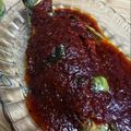 Cooksnap Julia ALeen Aireish semasa beliau membuat Cencaru masak sambal.