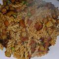 صورة من ام ضياء الدين، شاركها بعد تجربة وصفة معكرونة بصوص طماطم والخضار مشوية 😍😋