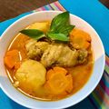 Cooksnap của Dibee khi họ làm theo món Cà ri gà