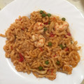 El cooksnap de MimiD cuando hizo Fideuá con calamares y langostinos con Thermomix.