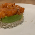 El cooksnap de Marieta cuando hizo Tartar de salmón, arroz y aguacate.