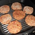 El cooksnap de Patry Isla cuando hizo Hamburguesas de carne molida.