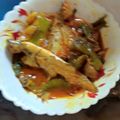 Dipa Bhattacharyya's cooksnap of when they made কচু দিয়ে মাছের ঝোল (kochu diye macher jhol recipe in Bengali).
