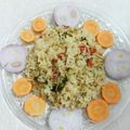 Heena Shaikh's cooksnap of when they made Fenugreek seeds khichdi.