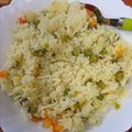 Njoki Njiru's cooksnap of when they made Simple vegetable rice.