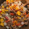 LauraD70's cooksnap of when they made Pepper Steak.