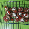 El cooksnap de María García cuando hizo Champiñones caprese al horno.