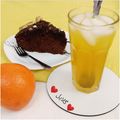 کوک اسنپ ❤️ گلايل ❤️ بعد از امتحان کردن شربت پرتقال خونگی 😋😍 Orange syrup.