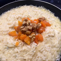 El cooksnap de Paula Rodríguez Linares cuando hizo Risotto Gorgonzola.