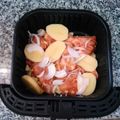 El cooksnap de Raquel Simon Sanchez cuando hizo Pollo con manzana al horno 🍗🍎.