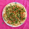 Shweta Shah's cooksnap of when they made મસાલા પાપડ (Masala Papad Recipe In Gujarati).