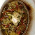 El cooksnap de Alvaro Cordero Retana cuando hizo Conejo en salsa de cerveza (Olla de cocción lenta, slow cooker,.