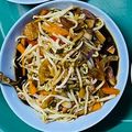 Cooksnap Siti semasa beliau membuat Taugeh Tumis Tauhu.