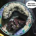 Cooksnap dari Dapur MayMel untuk resep BOLU KUKUS KETAN HITAM Irit Telur