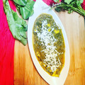 Elakshi Santosh's cooksnap of when they made Palak Paneer.