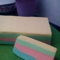 Cooksnap dari Tyas Widiastuti untuk resep Rainbow Cake Kukus 2 Telur