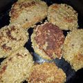 El cooksnap de Cris Rosa cuando hizo Masitas de banana y avena.