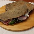 il Delizie e Pasticci quando ha preparato Piadina con farina di grano arso