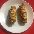 Judit Pap-Lukács Cooksnap-ja, amikor elkészítette a(z) Sajtos virsli leves bundában receptet.