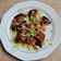 El cooksnap de Tonysantos cuando hizo Ensalada de tomate rosa, cebolleta, pimiento verde y calabacín.