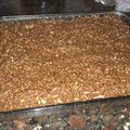 El cooksnap de Maca Bernodat cuando hizo Turrón de Quaker.
