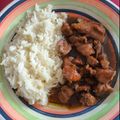 El cooksnap de Nadia Alejandra Calvo Haza cuando hizo Costillas de cerdo a la coca cola.