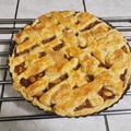 El cooksnap de Sheila Andrade cuando hizo Pie de manzana 🍎.