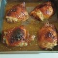 ErinElizabeth87's cooksnap of when they made caramelized chicken thighs.