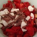 El cooksnap de Sandra cuando hizo Ensalada de aguacate y queso fresco.