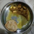 Dhrusti Tayal's cooksnap of when they made Paneer Matar sabzi.