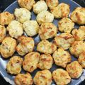 El cooksnap de Mireia cuando hizo Buñuelos de bacalao al horno muy jugosos.