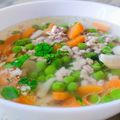 Mónika Gyurászné Cooksnap-ja, amikor elkészítette a(z) Darálthúsos leves receptet.