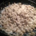 El cooksnap de Jair Gonzalez cuando hizo Volován de pollo.