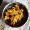 Debika pal's cooksnap of when they made বাঁধাকপির ঘন্ট নিরামিষ (bandhakopir ghonto recipe in Bengali).