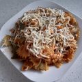El cooksnap de MaryGlory cuando hizo Pasta con alcachofas y atún 🐟.